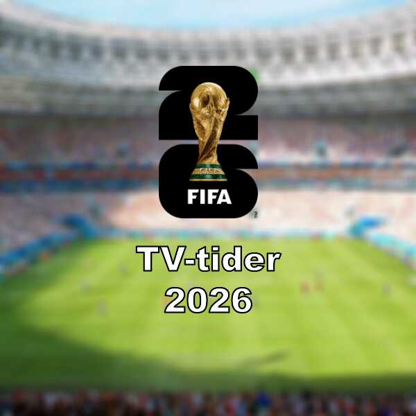 Tv tider kanaler tabla for fotbolls vm 2026