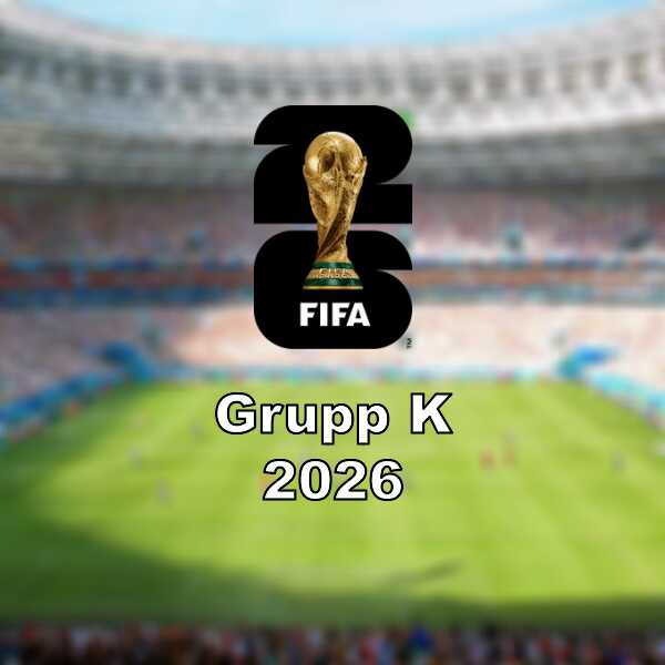 Grupp k i fotbolls vm 2026 spelschema tabell resultat lag 1